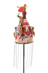 African Beaded Yoruba, Nigerian King's Crown