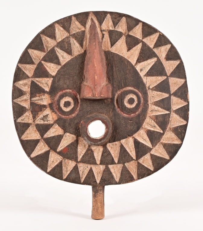 African Bwa Ceremonial Sun Mask (1 of 8)