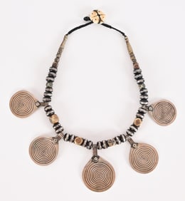 Vintage African Silver Necklace