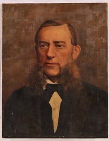 Antique Portrait Oil Painting