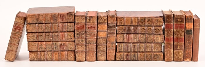 "Causes Celebres", c.1736 French, 18-Volume Set