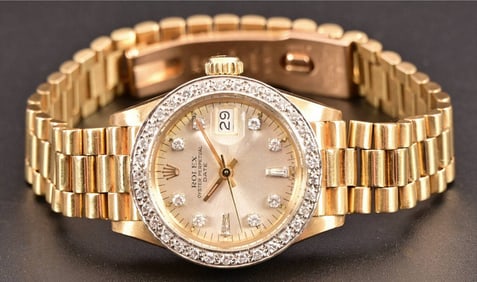 Rolex Ladies Oyster Perpetual Date Watch