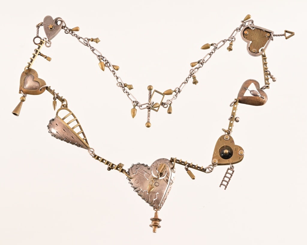 Thomas Mann Artisan Techno-Romantic Heart Necklace (1 of 8)