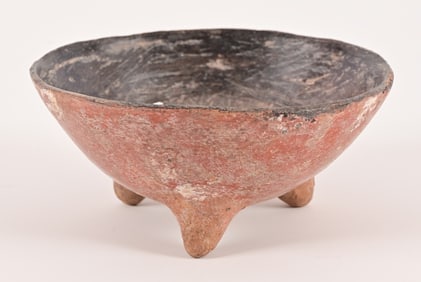 Pre-Columbian Terracotta Tripod Bowl
