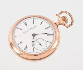 Elgin Gold-Filled Pocket Watch c.1891