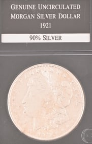 1921 Morgan Silver Dollar PCS Genuine Uncirculated