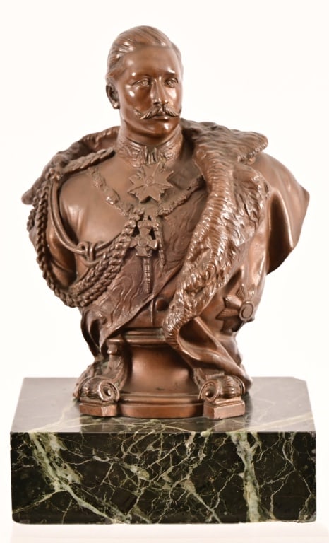 Imperial German Kaiser Wilhelm II Bronze (1 of 14)