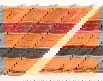 "Massachusetts Reports", Nine Volumes
