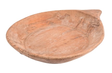 African Lobi Tribal Hand-Carved Wooden Tray