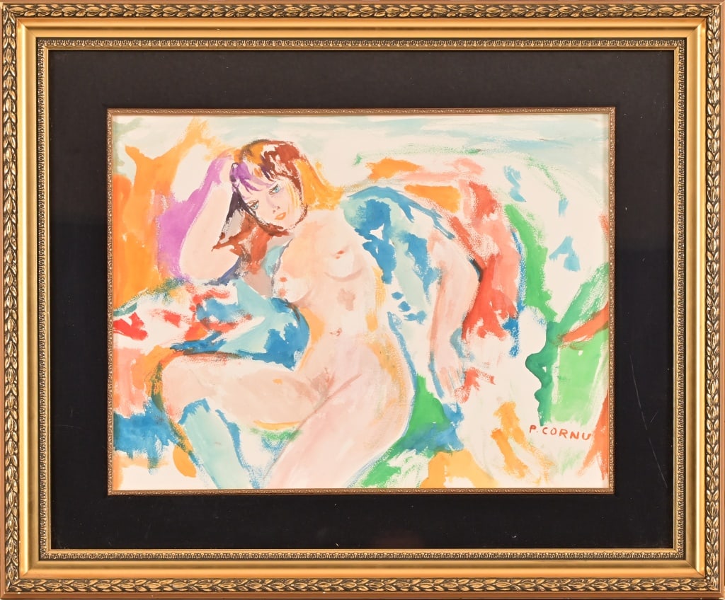 Pierre Cornu Original Watercolor Painting (1 of 3)