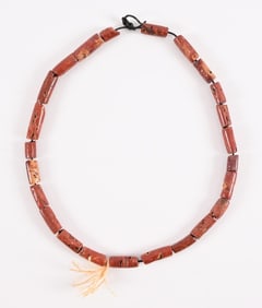 Vintage Red Coral Necklace