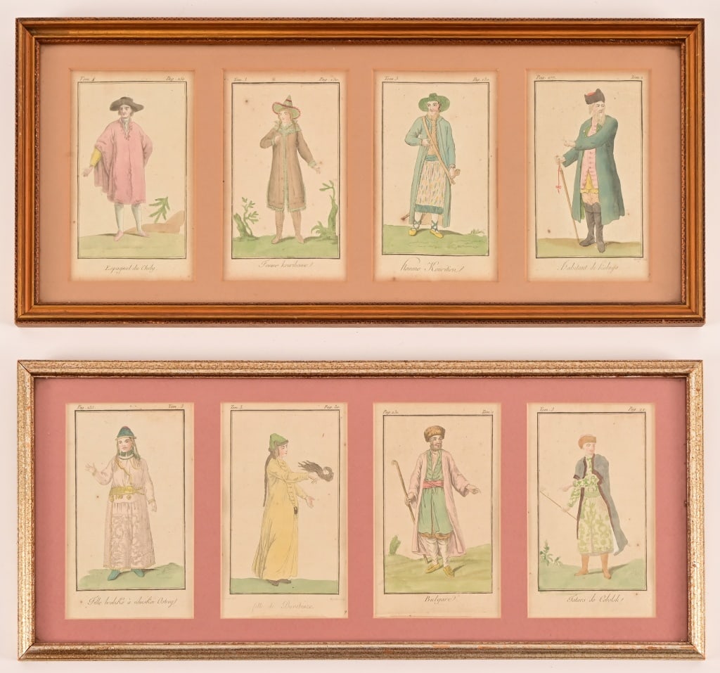 (2) R. Ackerman Plate Lithograph Prints (1 of 3)