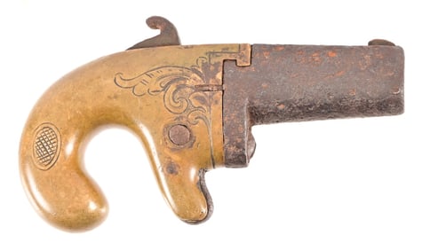 Antique Moore's Patent Civil War Era Derringer