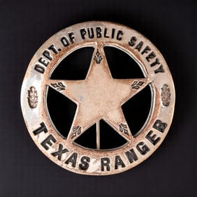 Texas Ranger Cinco Peso Badge