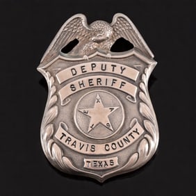 Travis County Texas Deputy Sheriff Badge
