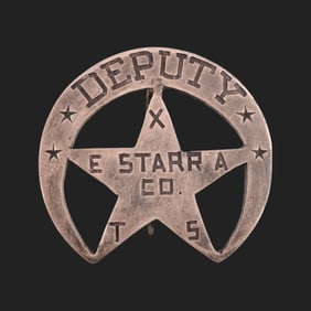 Starr County Texas Deputy Sheriff Badge