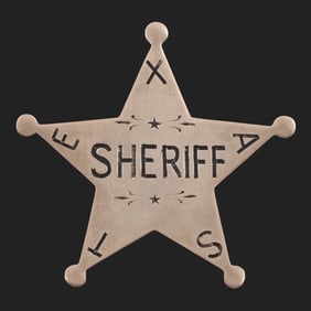 Frio County Texas Sheriff's Badge