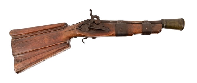 Rare Spanish Colonial Fort / Castle Wall Gun