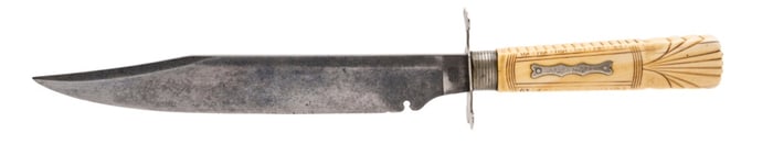 Battle of San Jacinto Alfred Hunter Bowie Knife