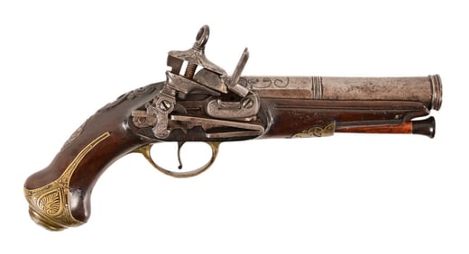 Spanish Miquelet Flintlock Pistol