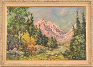 Dale Hansborough Original Landscape Oil Painting