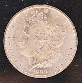 1883 Carson City Silver Dollar GSA Horde