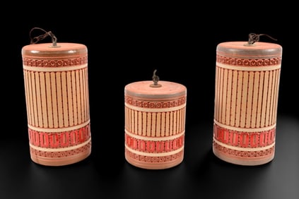 (3) Martha & Beaumont Mood Light Fixtures