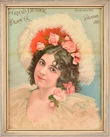 Grand Detour Plow Co. Lithograph Advertisement
