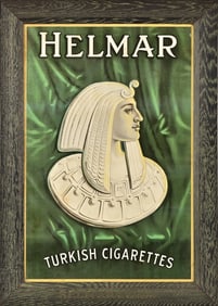 Helmar Turkish Cigarettes Paper Litho Ad c.1905