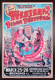 Roy Rogers & Dale Evans 3rd Film Festival Poster