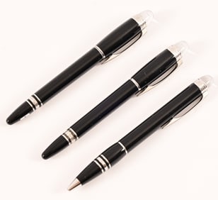Montblanc Starwalker Resin Black 3-Pen Set