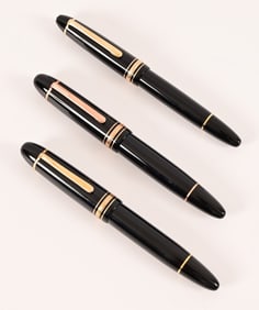 Montblanc Meisterstuck (Three) Fountain Pens