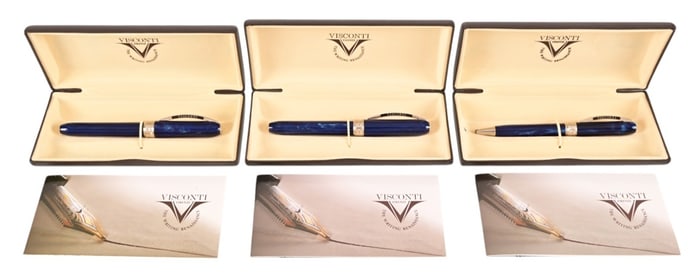 Visconti Rembrandt Artist Series 3-Pen Set