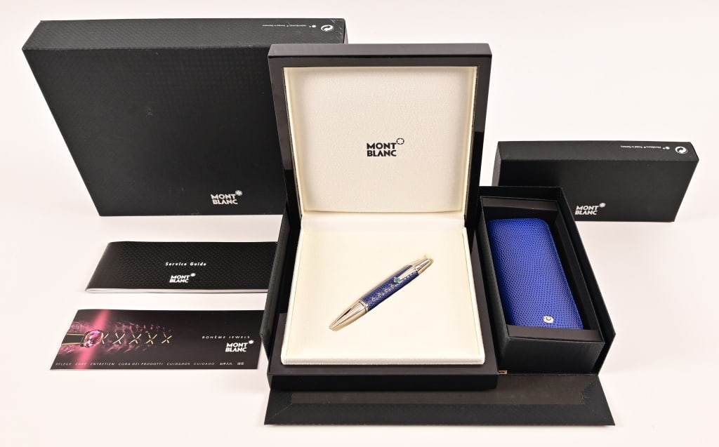 Montblanc Boheme Jewels Topaz Ballpoint Pen: Excellent condition in original box