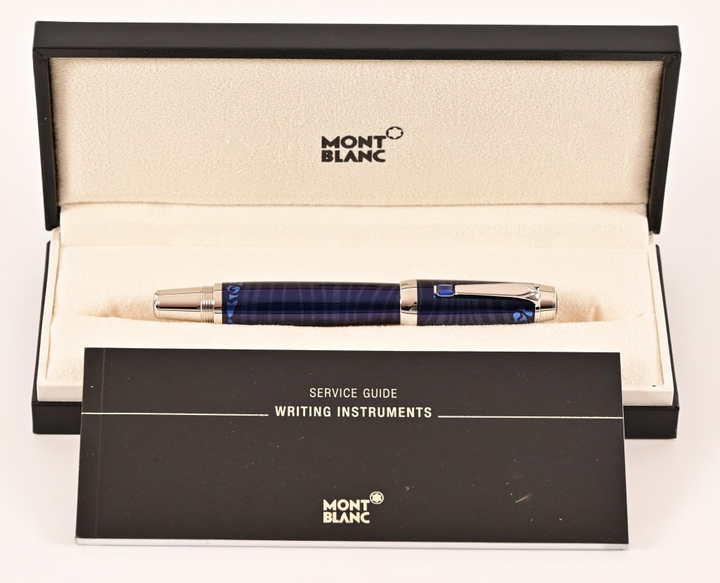 Montblanc Boheme Paso Doble Bleu Fountain Pen (1 of 5)