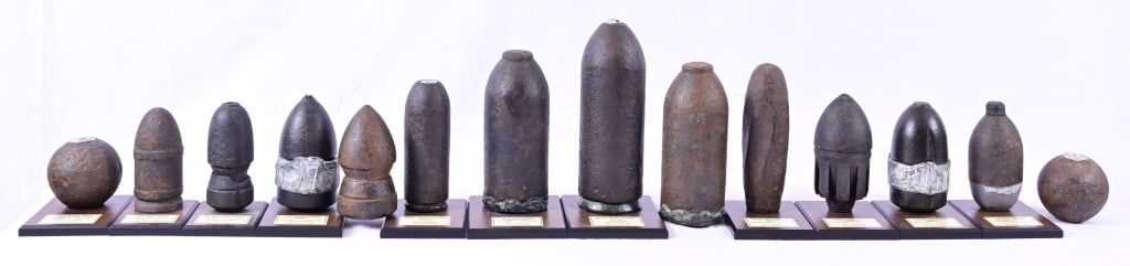 Large Collection of Vicksburg Battle Dig Castings: Large collection of shell castings from originals dug at the Battle of Vicksburg site.