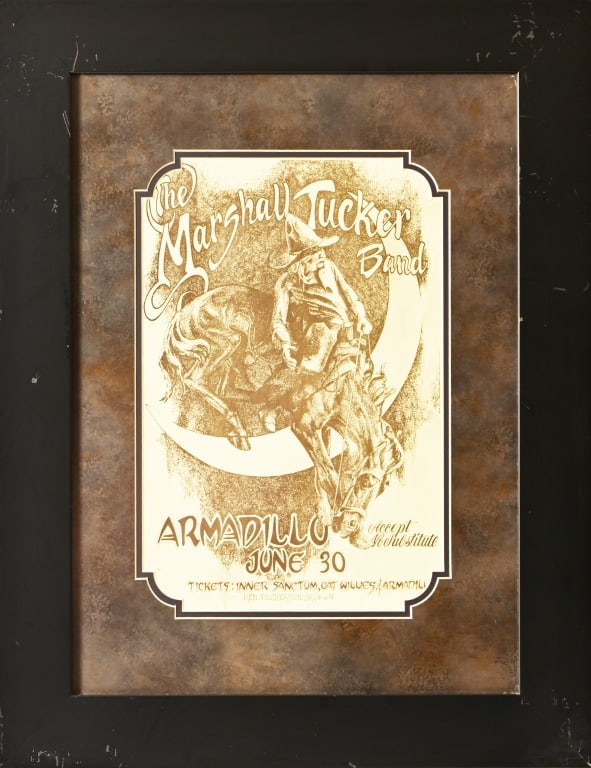 AWHQ The Marshall Tucker Band Poster '74 (1 of 3)