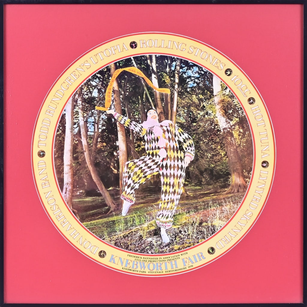 The Rolling Stones Knebworth Fair 1976 Poster (1 of 5)