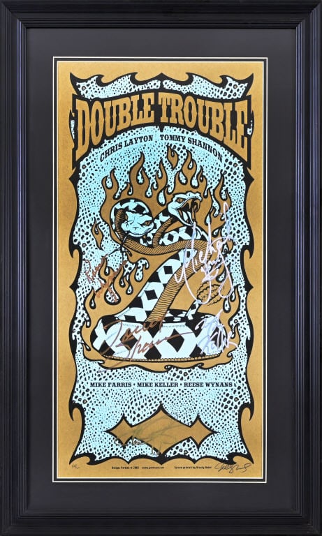 Double Trouble 2003 Signed Poster (1 of 4)