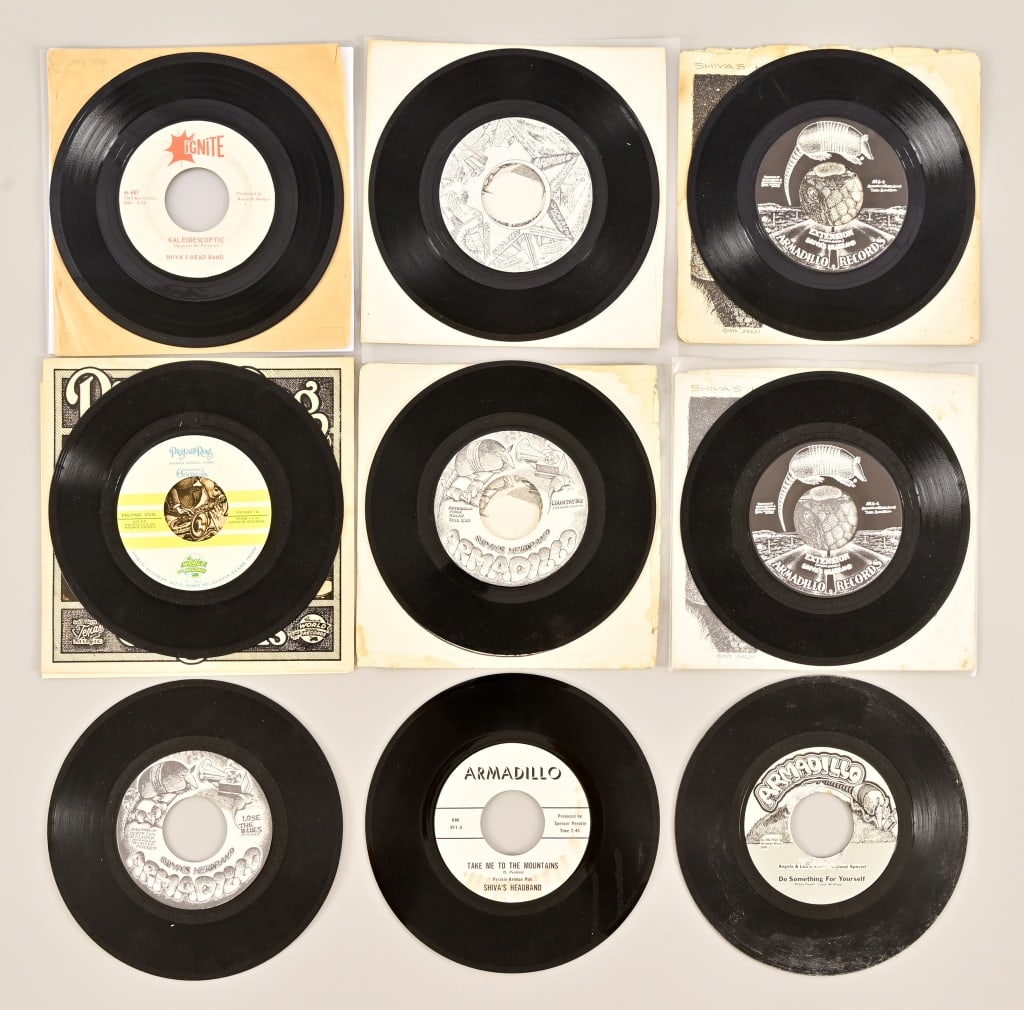 10 Shiva's Headband, Armadillo Records 45 Singles (1 of 13)