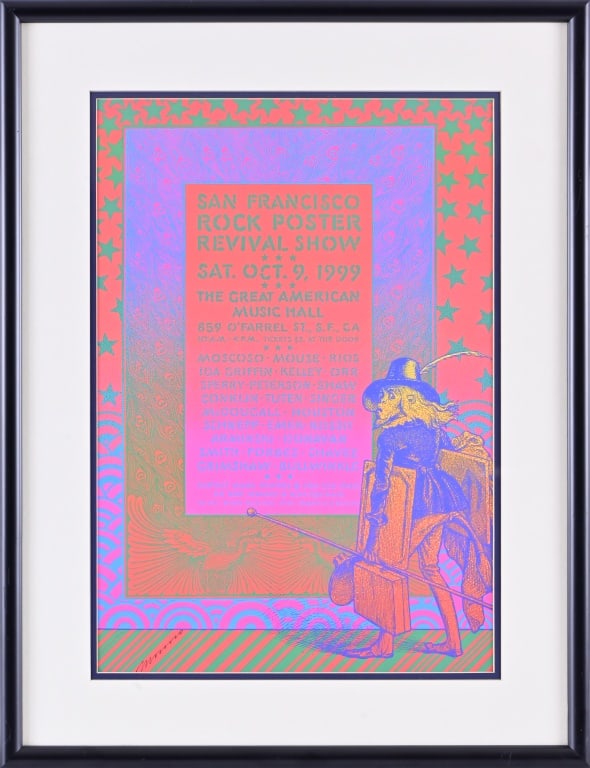 San Francisco Rock Poster Revival Show Poster (1 of 4)