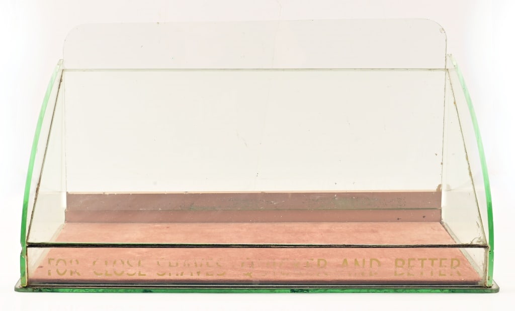 Vintage Glass Razor Display Case (1 of 3)
