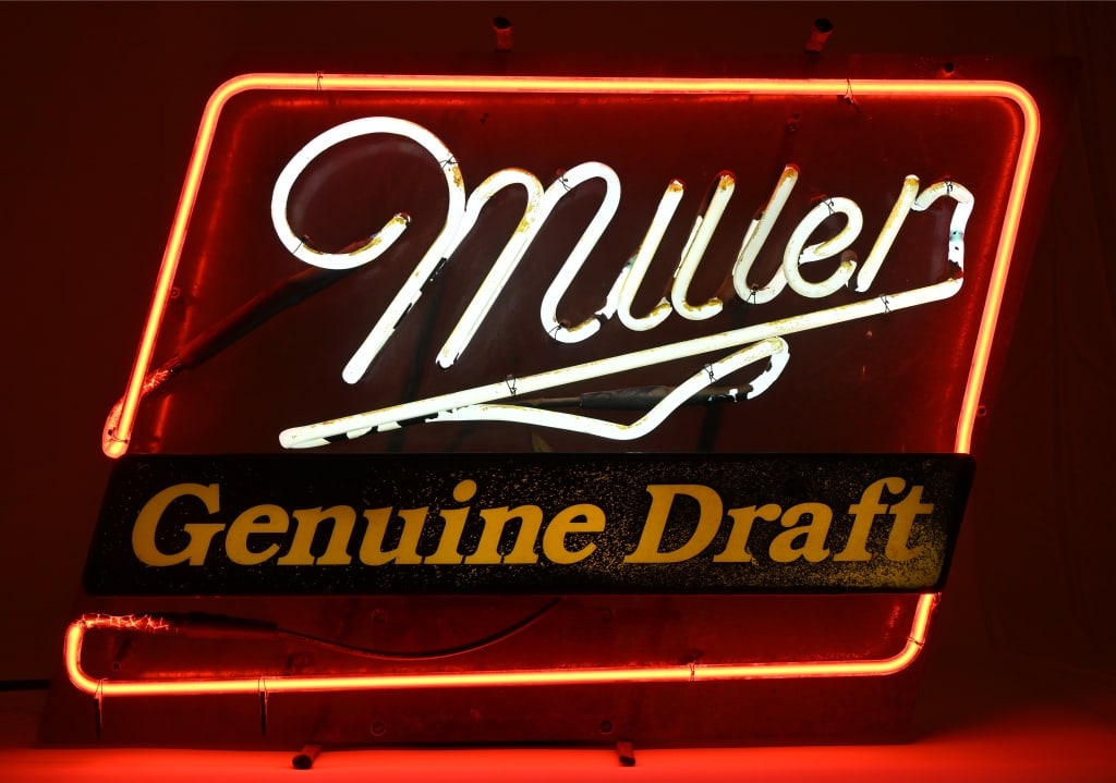 Miller Genuine Draft Neon Sign (1 of 3)