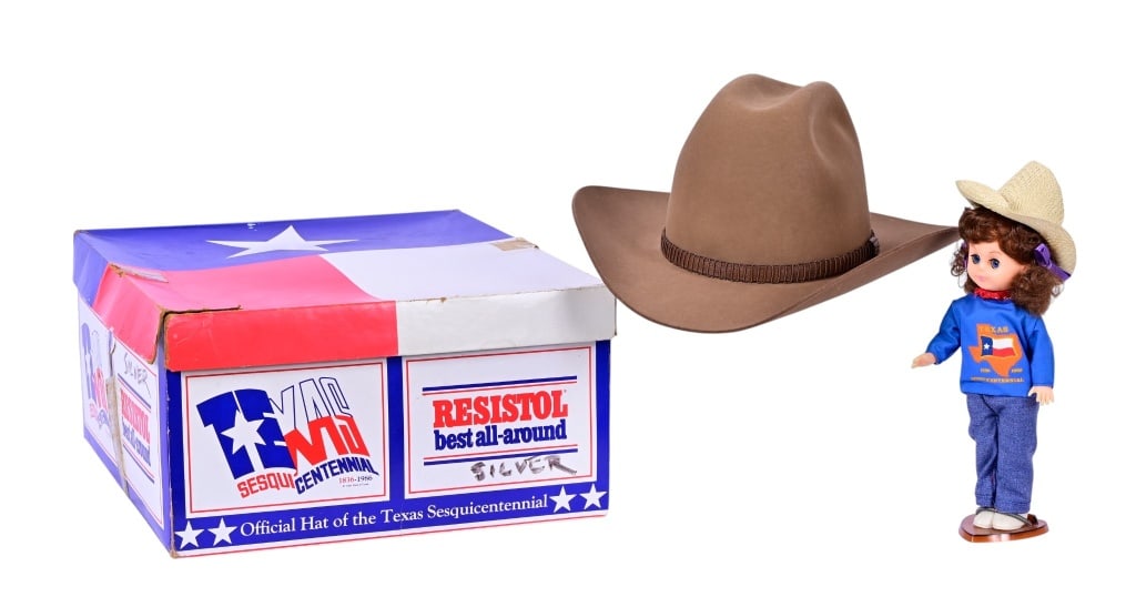 Texas Sesquicentennial Resistol Cowboy Hat (1 of 14)