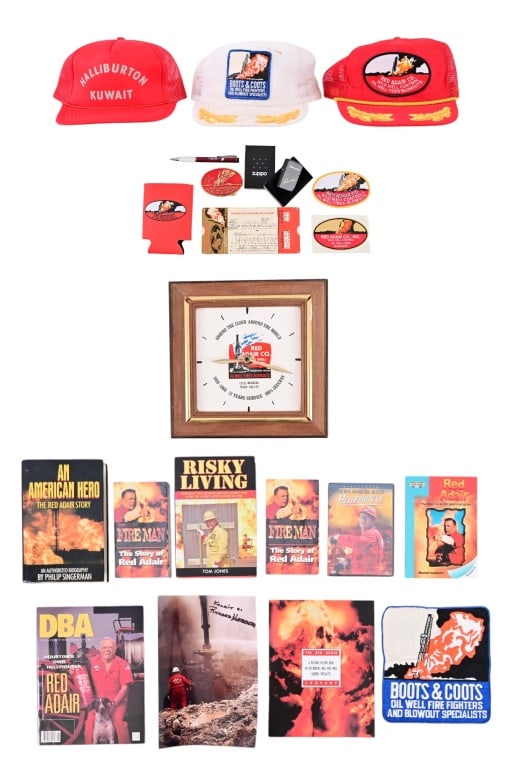 Red Adair Oil Well Firefighter Memorabilia Items (1 of 5)