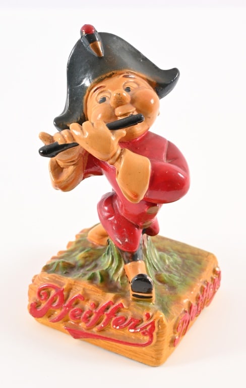 Pfeiffer's Beer "Johnny Pfeiffer" Chalkware (1 of 5)