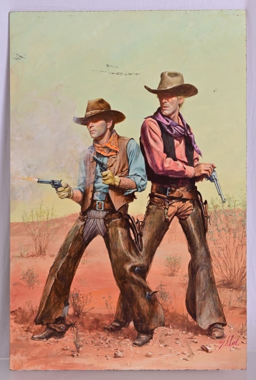 "The Peacemakers" Guy Deel Original Painting (1 of 5)