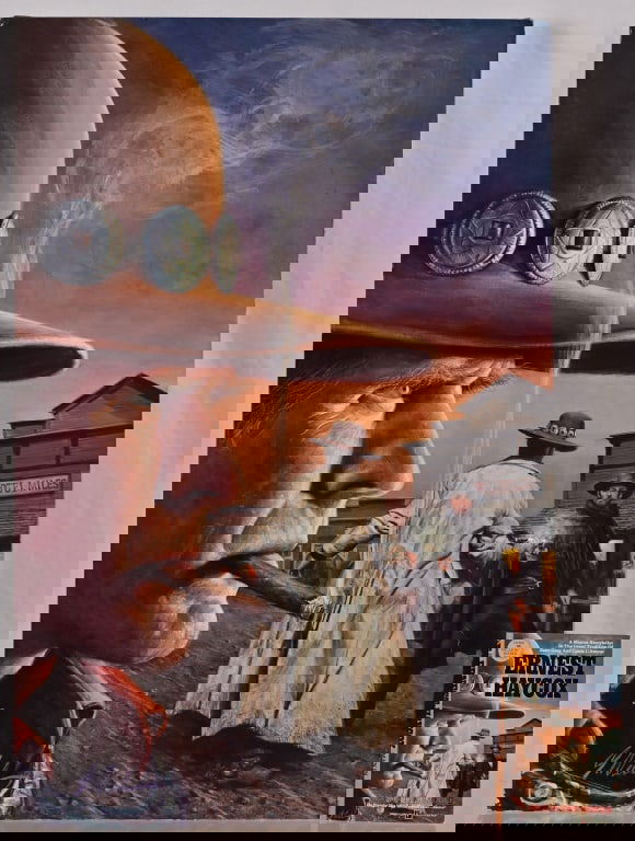 "Man In The Saddle" Guy Deel Painting (1 of 7)