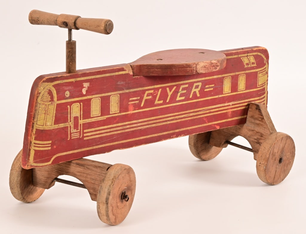 Radio Flyer Wooden Toy Scooter (1 of 10)