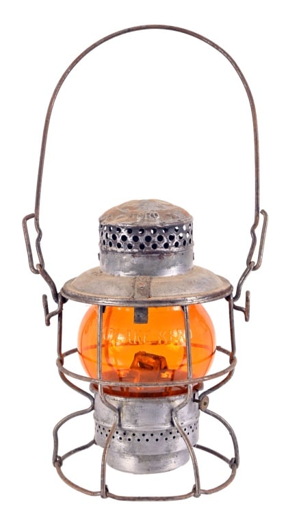 Antique Texas and Pacific Railroad Lantern (1 of 9)